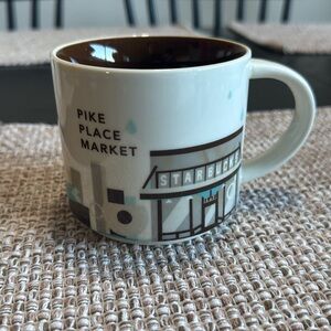 STARBUCKS YOU ARE HERE ORIGINAL PIKE PLACE MARKET COFFEE MUG